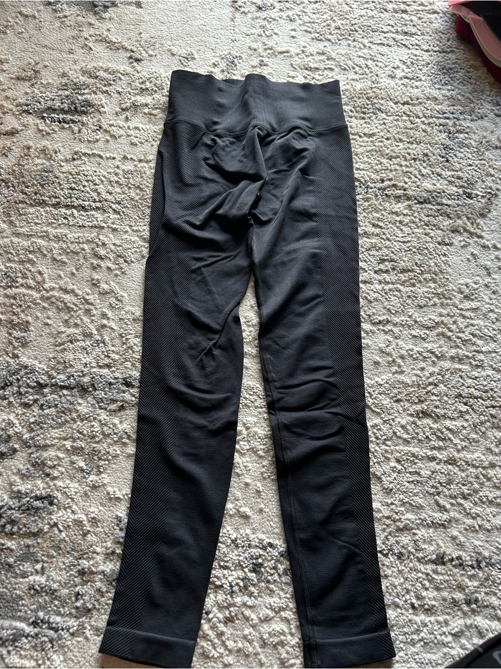all in motion Black Ribbed Active Leggings